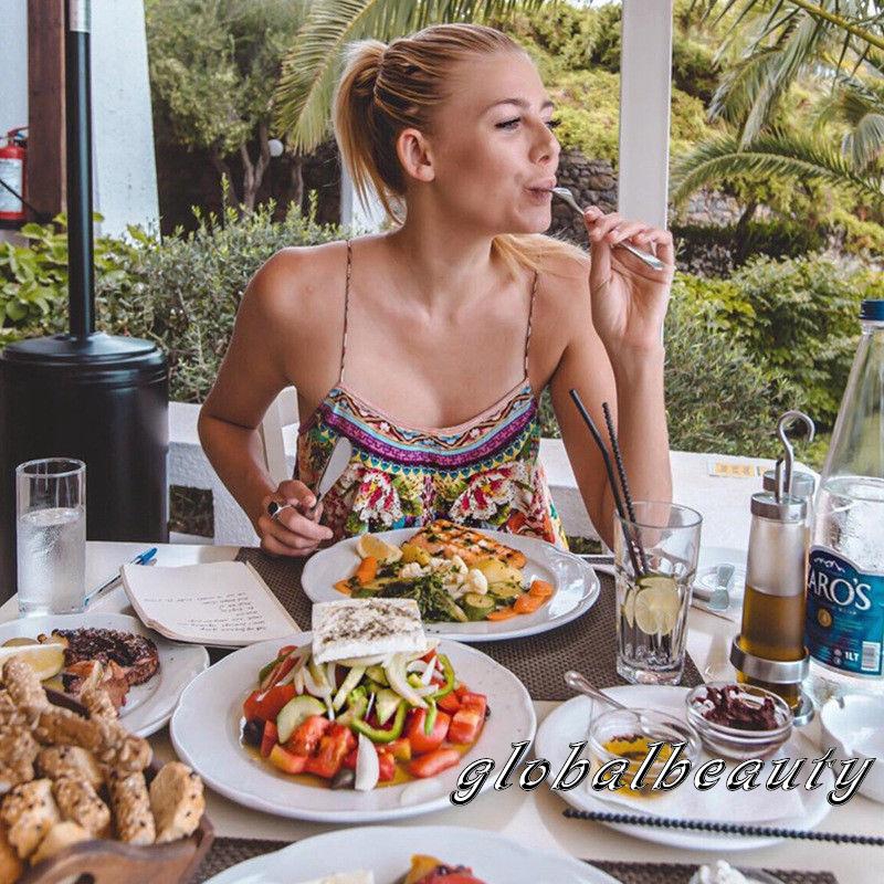 Đầm maxi hở lưng họa tiết hoa phong cách boho thời trang cho nữ