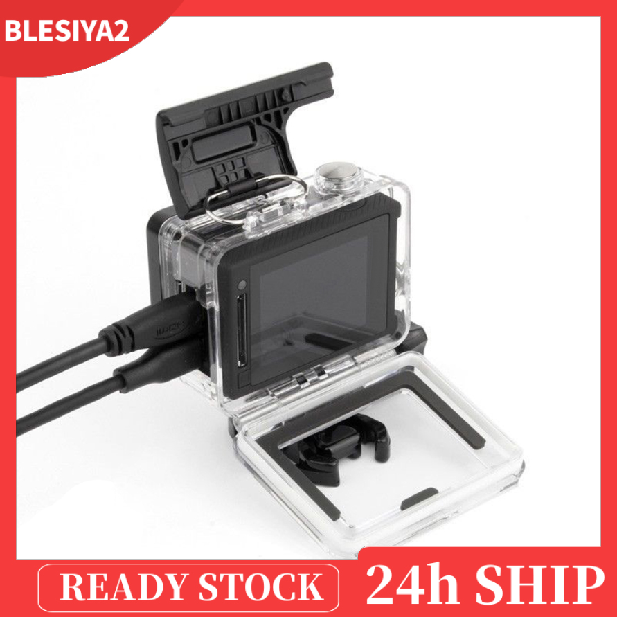 (Hàng Mới Về) Vỏ Bảo Vệ Mặt Bên Của Máy Ảnh Gopro Hero 3 + / 4