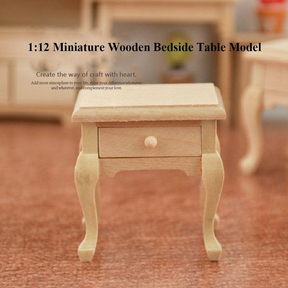 Bàn Trang Trí Nhà Búp Bê 4.8 * 4.2 * 5.1cm Tỉ Lệ 1: 12