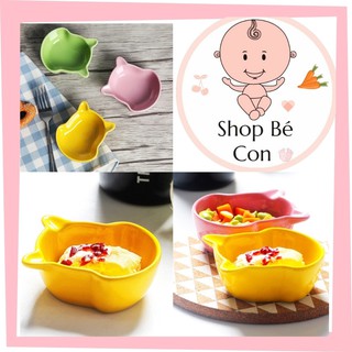 Bát ăn dặm hình gấu pooh cho bé