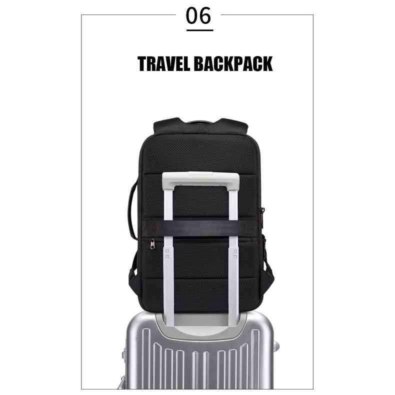 BANGE Ba Lô Đựng laptop 15.6 inch Chống Thấm Nước Tiện Lợi Cho Nam