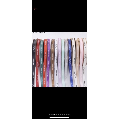 Cuộn duy băng lụa ib chữ rộng 1cm dài 50cm,100cm