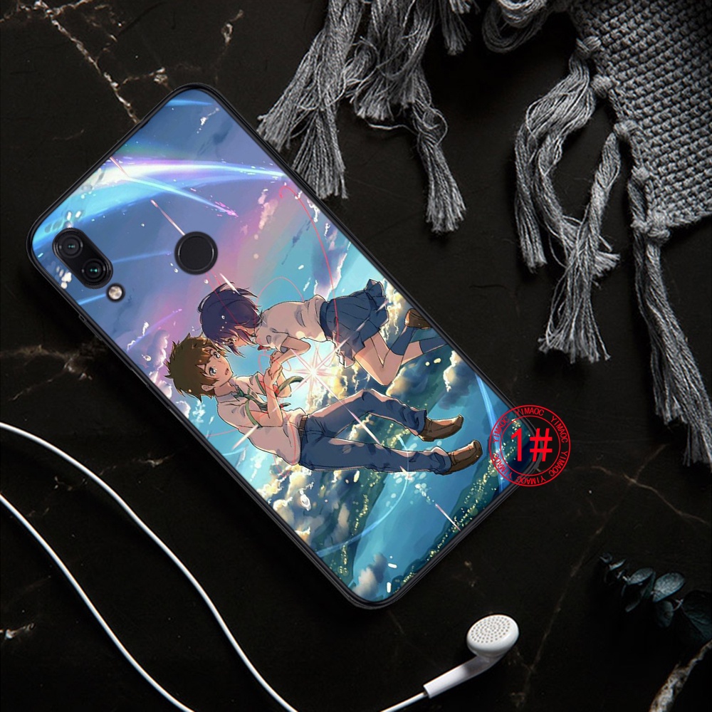Ốp điện thoại mềm họa tiết Anime Your Name 1 125ypj Cho Xiaomi 8 Mi 10t Poco M3 9 Se 10 Lite