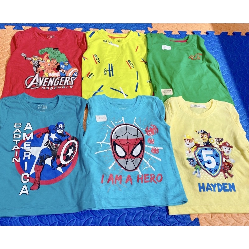 SALE SỐC 99k/3 áo thu đông bé trai. Áo cotton dài tay mềm,mịn cực đẹp