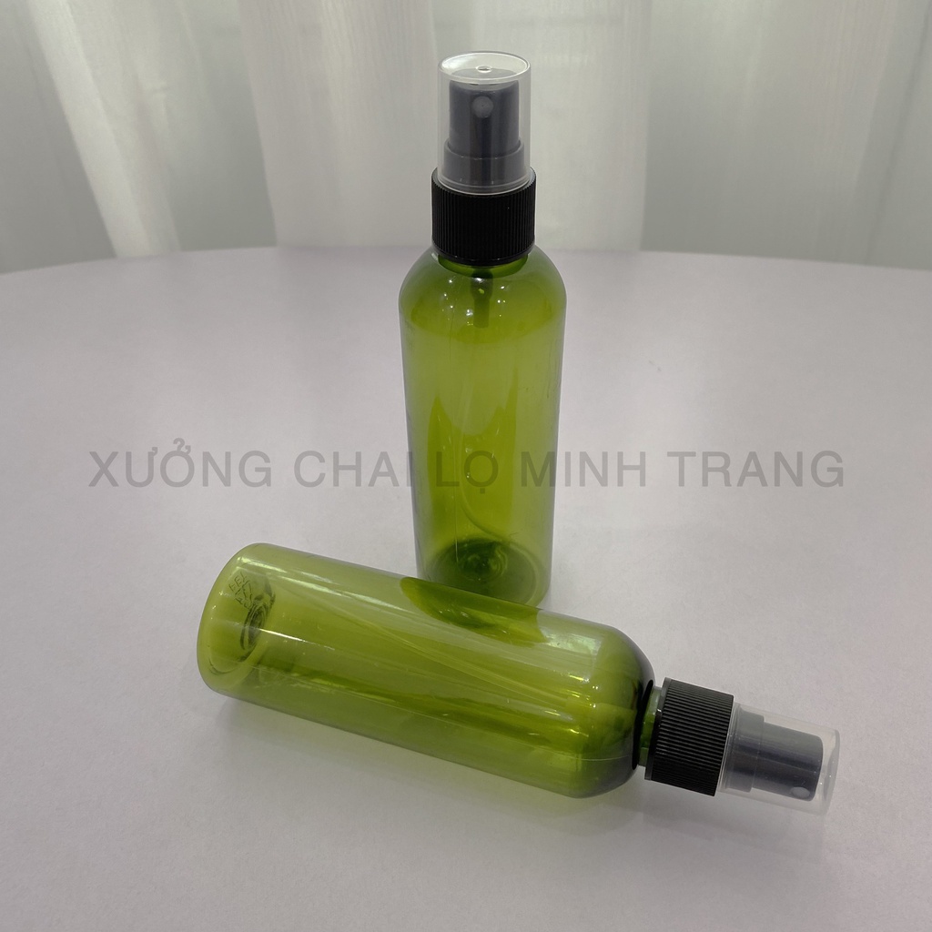 Chai Nhựa Pet Xịt Phun Sương 100ML Chiết Mỹ Phẩm