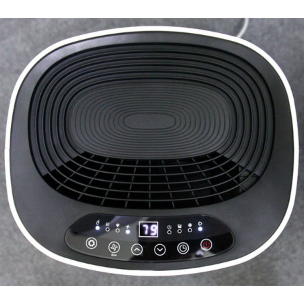 Máy hút ẩm không khí gia dụng 20 lít/ngày kèm màng lọc HEPA loại bỏ vi khuẩn trong không khí, sấy quần áo, độ ồn thấp