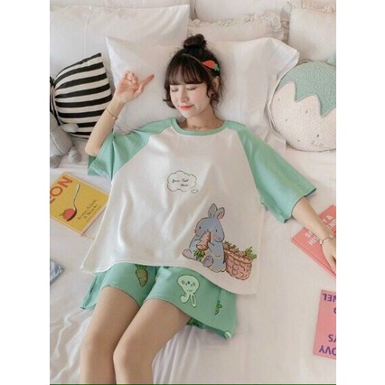 [ ẢNH KÈM VIDEO THẬT] Bộ đồ nữ, đồ bộ mặc nhà xinh xắn