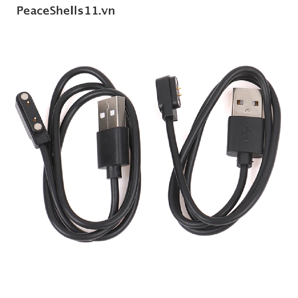 Dây Cáp Sạc Từ Tính 2 Pin 4 Pin USB Cho Đồng Hồ Thông Minh 7.62mm 2.54mm 4mm
