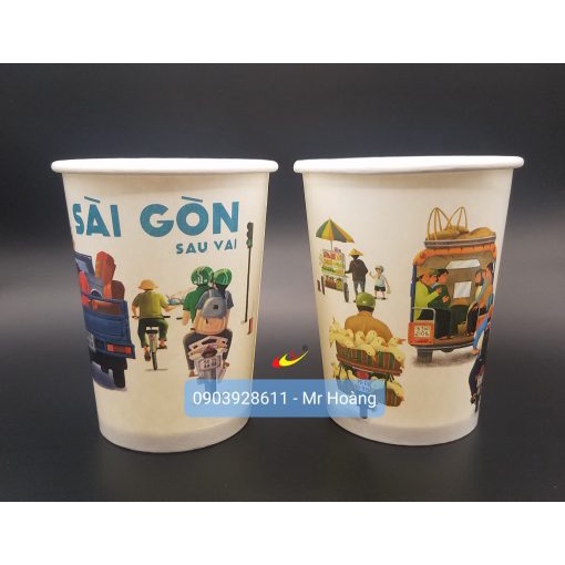 Ly giấy cà phê, trà sữa
