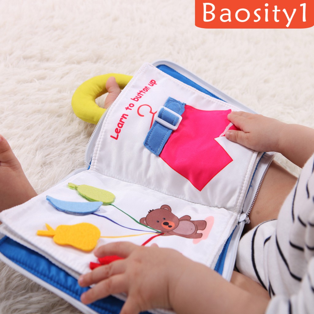 1 Bộ Sách Vải Cho Bé Từ 3-24 Tháng Tuổi