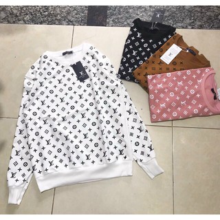 Áo sweater nỉ dày tay thun dài tay áo đôi nhóm form rộng style