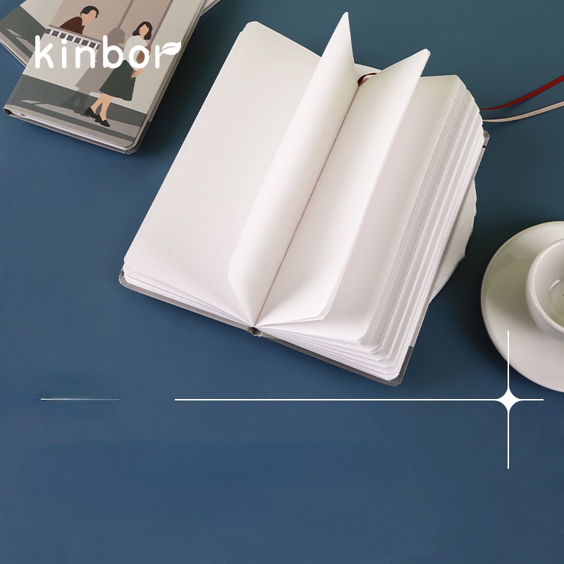Sổ Tay Ghi Chú Bề Mặt Cứng Kinbor Nhỏ Nhắn Hiệu Quả