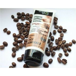 Tẩy Da Chết Cà Phê Organic Shop Face Scrub