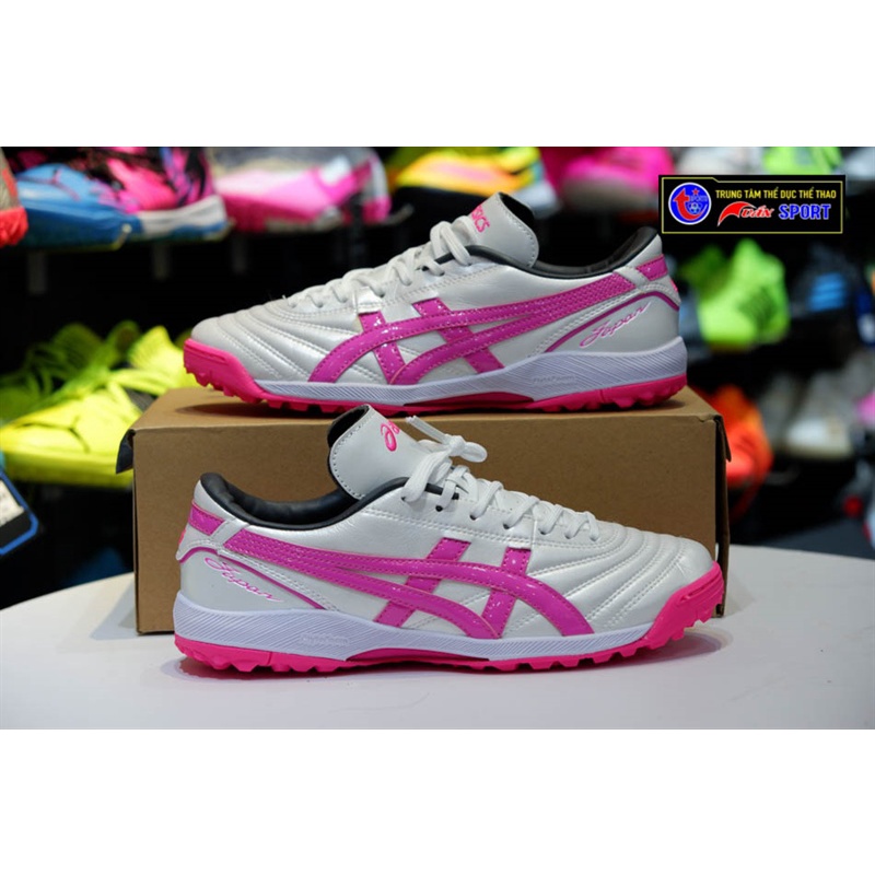 GIÀY Asics DS LIGHT TF - TRẮNG HỒNG