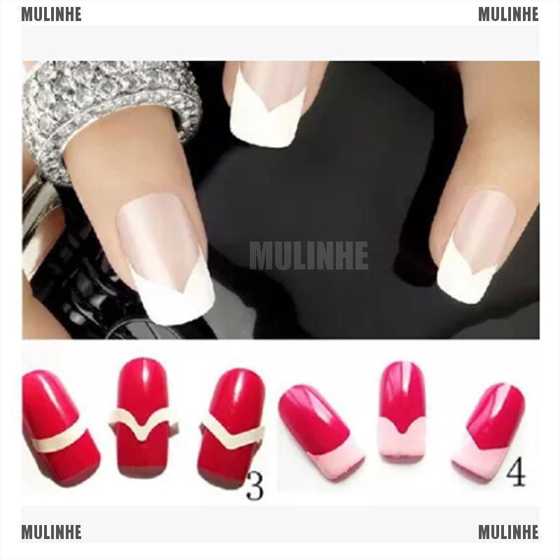 Set 10 Tấm Hình Dán Vẽ Móng Tay Nghệ Thuật