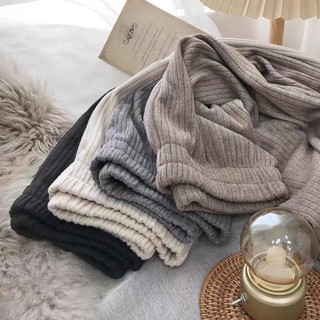 Quần culotte dạ len