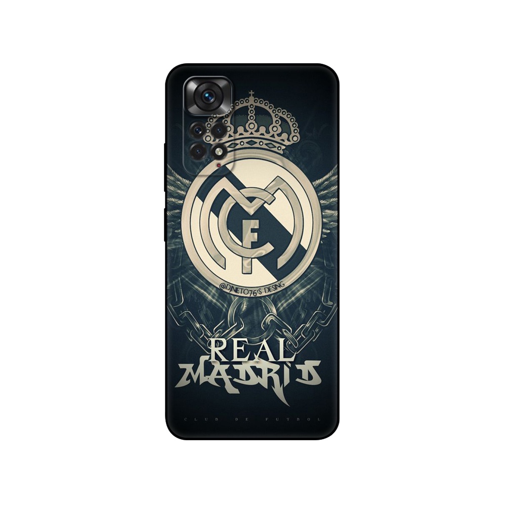Ốp Điện Thoại Silicon Tpu Mềm Đen Hình Câu Lạc Bộ Bóng Đá Châu Âu Cho Xiaomi Redmi Note 11 Pro 5G 4G 11S POCO M4 X4 Pro 4G 5G