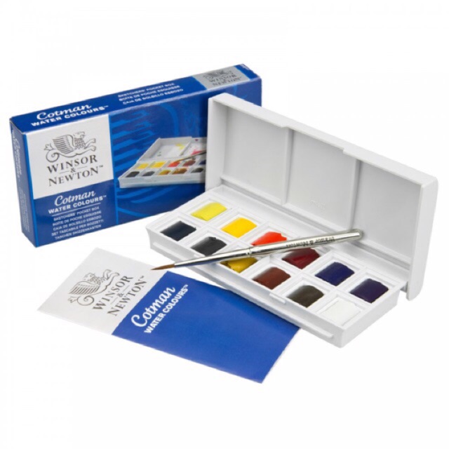 Màu nước nén Winsor &amp; Newton Cotman