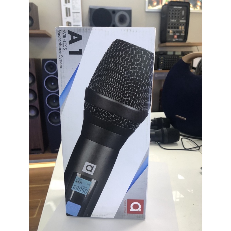Micro không dây karaoke ALPHA WORKS A1 - Bảo hành 12 tháng chính hãng PGI,NEW 100%