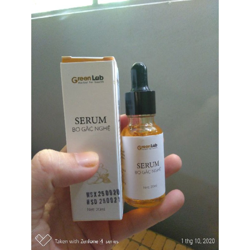 Serum bơ gấc nghệ ( cấp ẩm tức thì, căng bóng, mờ thâm nám, giảm mụn)( 20ml)