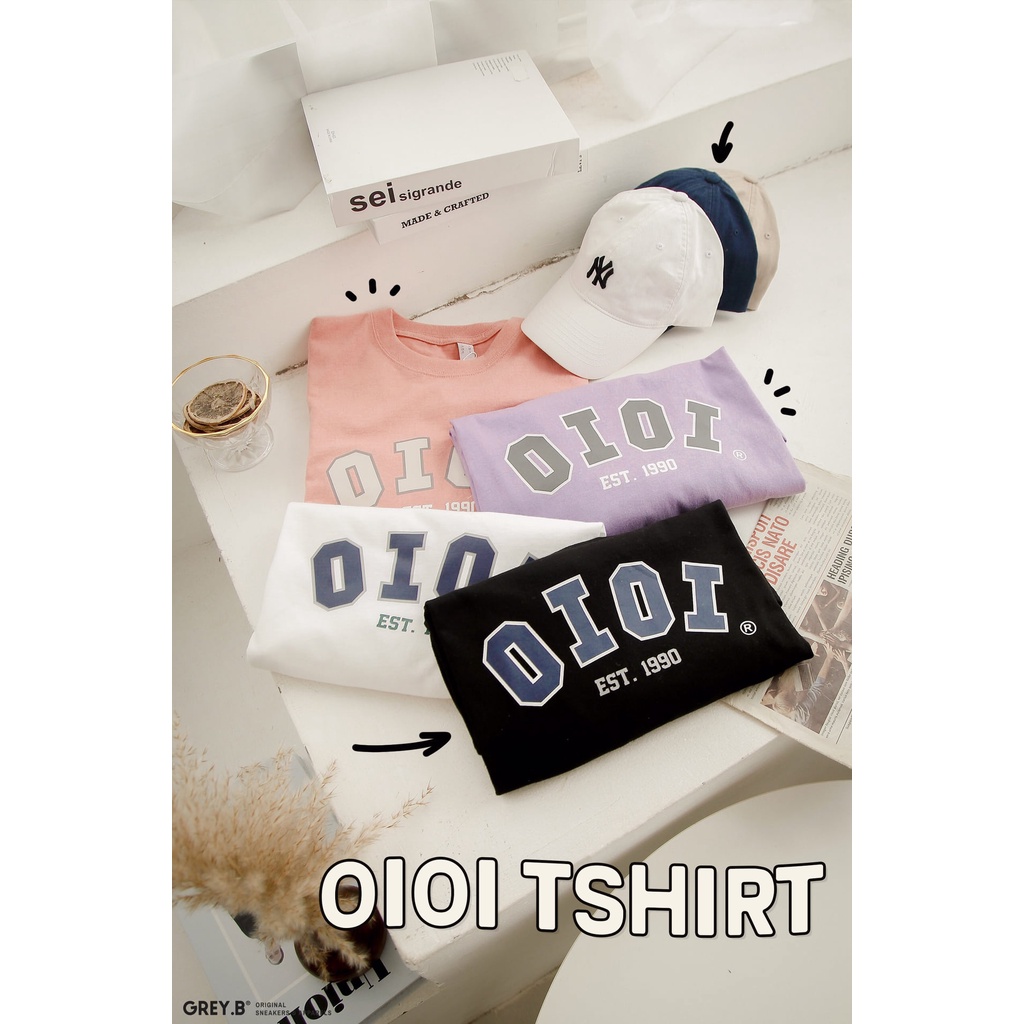 Áo thun Unisex nam nữ OIOI tay lỡ oversize form rộng - TATO FASHION | BigBuy360 - bigbuy360.vn