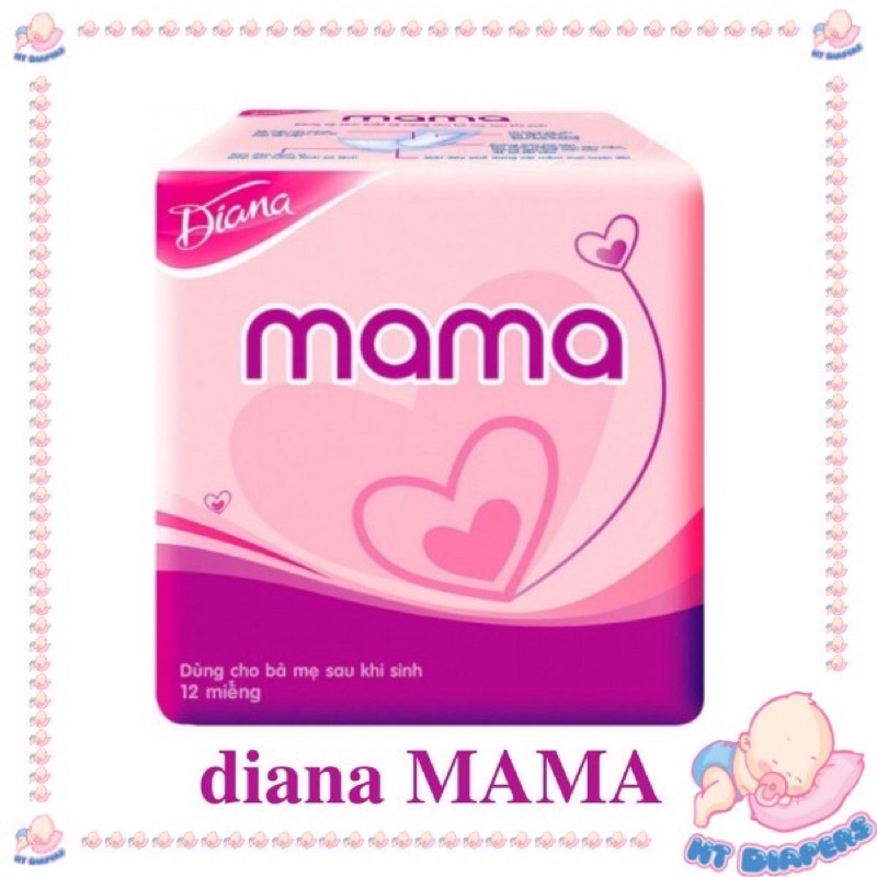 Băng Vệ Sinh Diana MAMA Cho Mẹ Sau Sinh