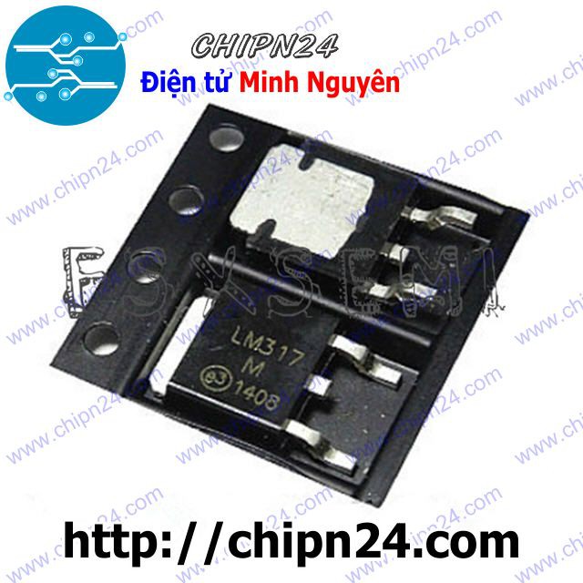 [2 CON] IC LM317 TO-252 (SMD Dán) (LM317D2T 317)