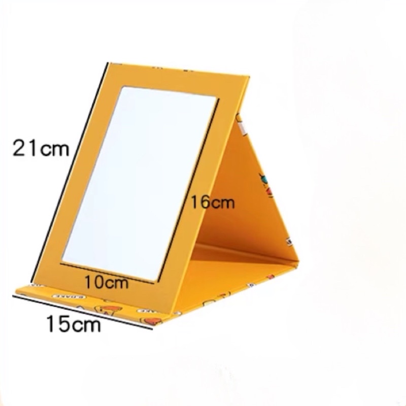 Gương Gập Để Bàn Trang Điểm Hình Vịt Vàng Xinh Xắn