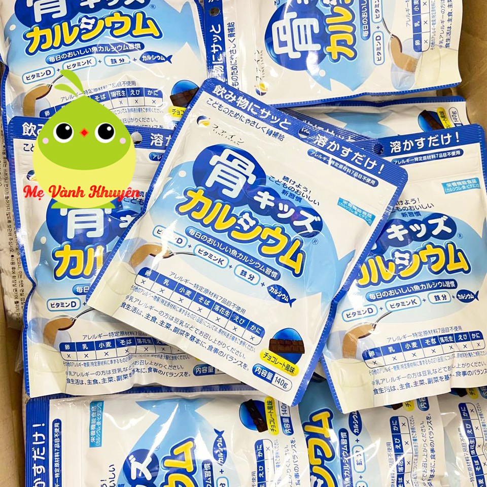 Canxi xương cá tuyết/Tăng chiều cao Bone's Calcium for Kids/GH Creation, Nhật Bản (140g/270v)