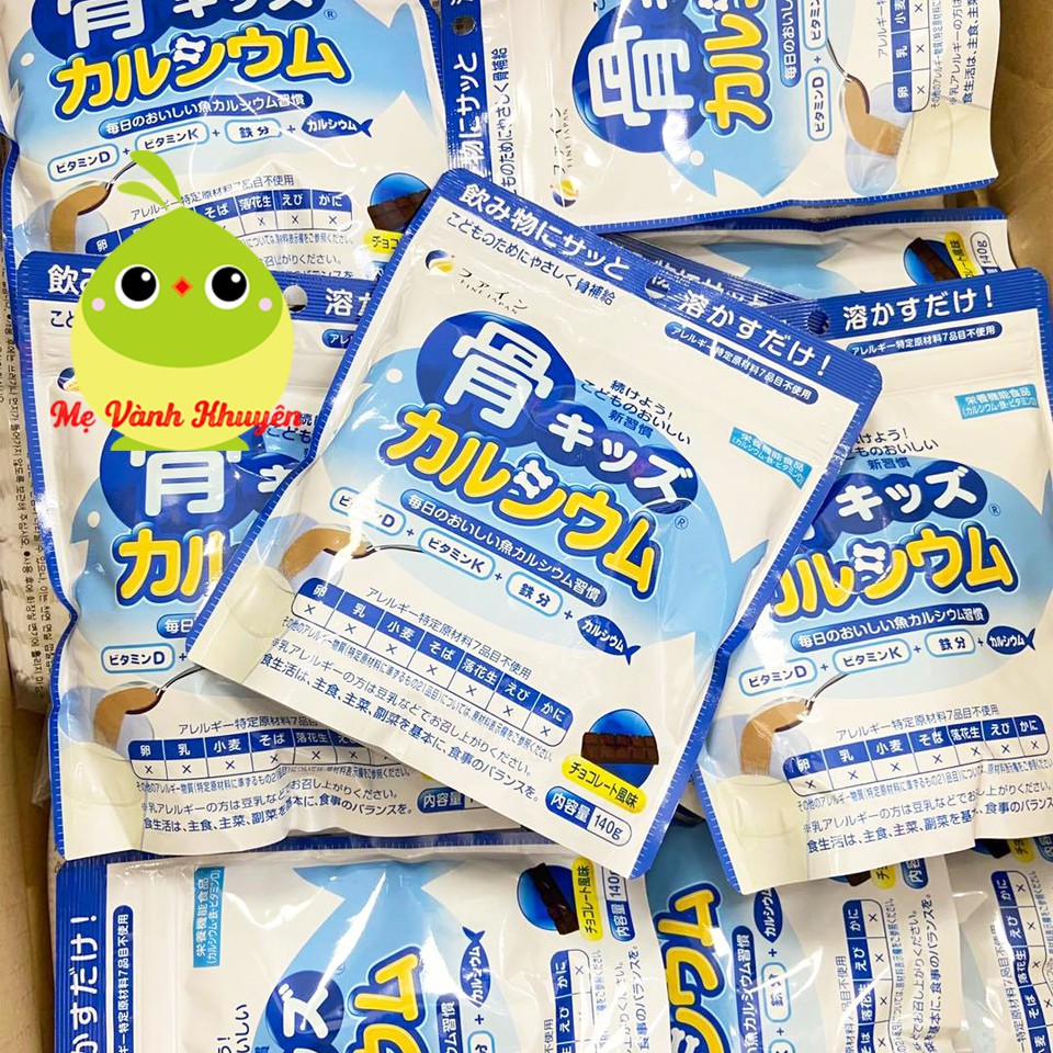 Canxi xương cá tuyết/Tăng chiều cao Bone's Calcium for Kids/GH Creation, Nhật Bản
