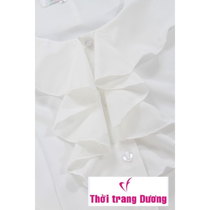 A112 Áo chiffon ngắn tay nữ hè mặc công sở cao cấp hàng nhập