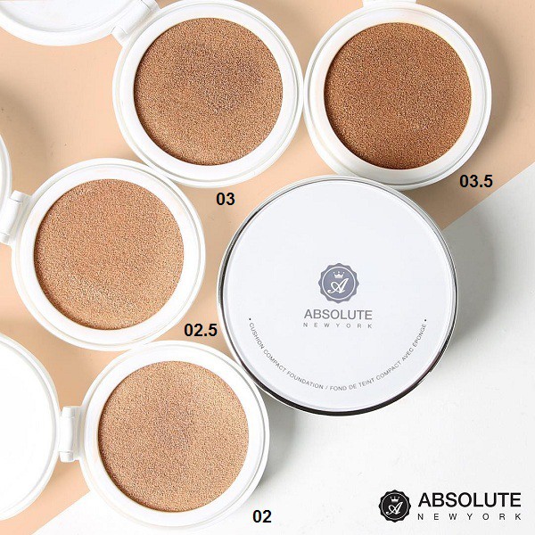 Phấn nước siêu mịn Absolute New York Cushion Foundation ACF