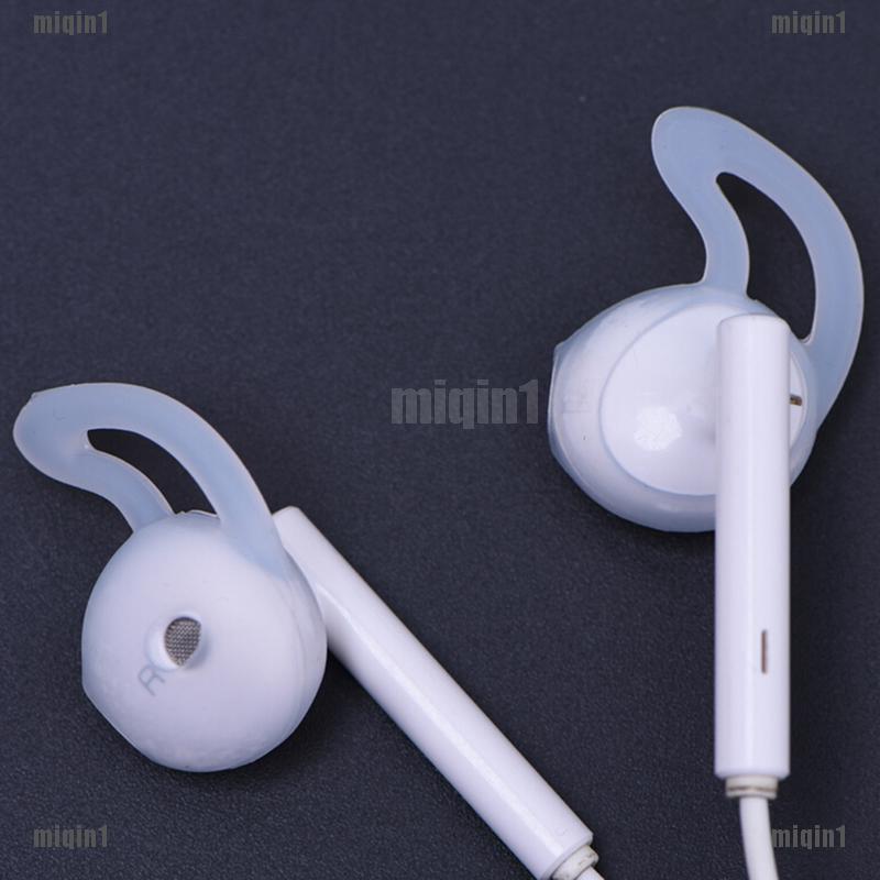 Vỏ bọc silicon có móc tai cao cấp cho tai nghe Iphone X 8 7 6 Plus 5 5S SE