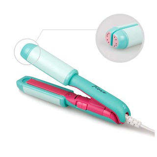Máy Làm Tóc Mini Chính Hãng Kemier 2in1( Uốn Xoăn+ Duỗi )