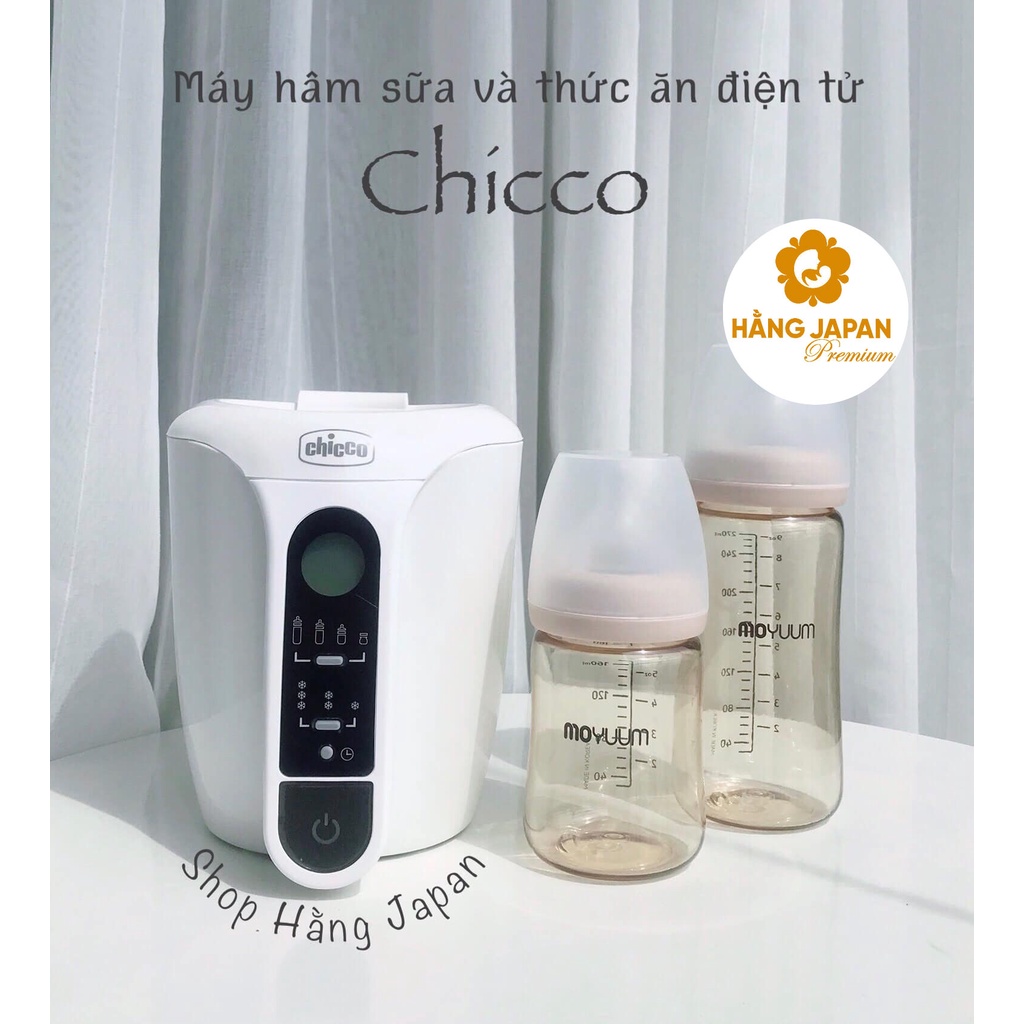 Máy hâm sữa và thức ăn điện tử 2in1 Chicco 7390 - Bảo hành chính hãng