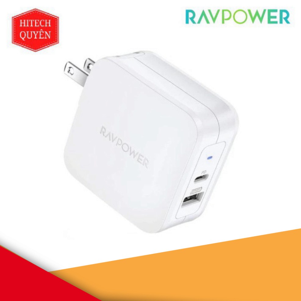 XỦ XẢ TOÀN BỘ Củ Sạc Nhanh RAVPower PC105 2 cổng 61w XỦ XẢ TOÀN BỘ