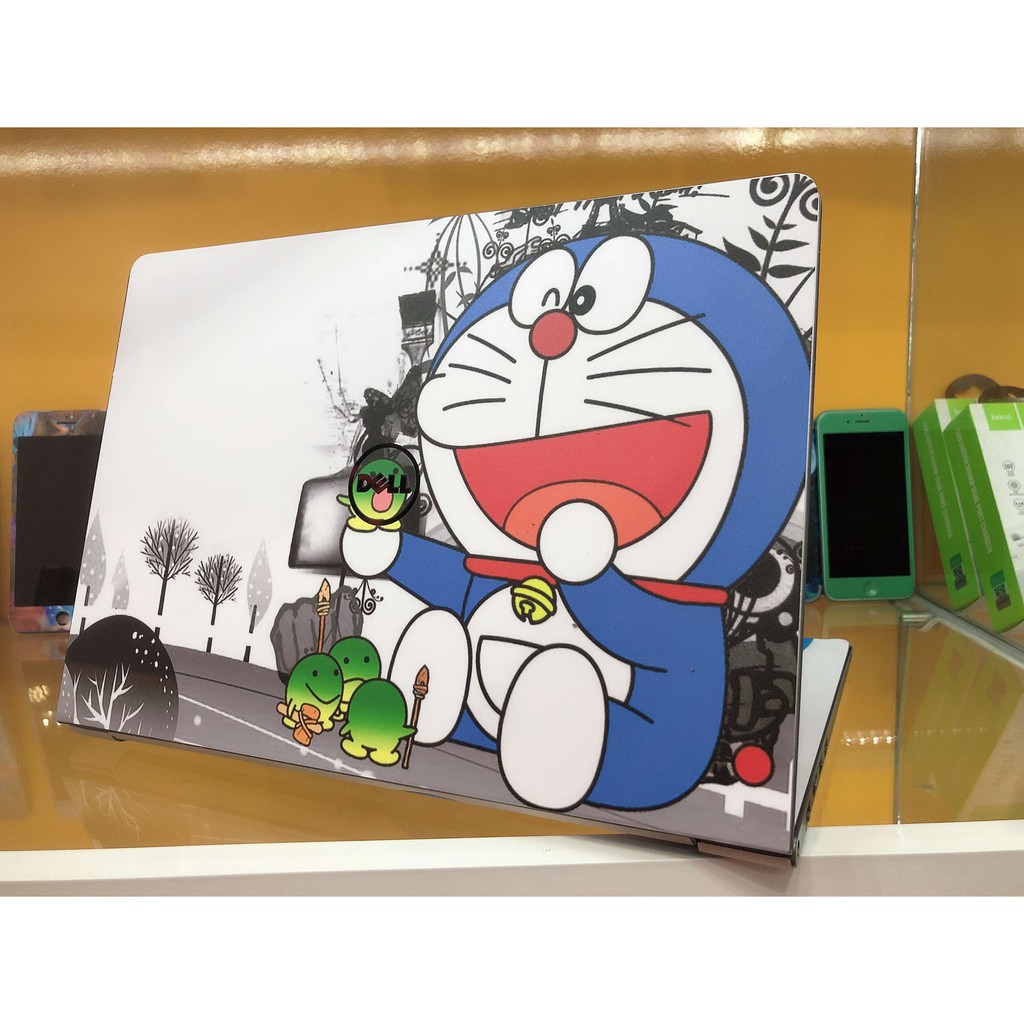 Decal Skin dán Laptop mẫu Doraemon (shop sẽ liên hệ xin model máy)