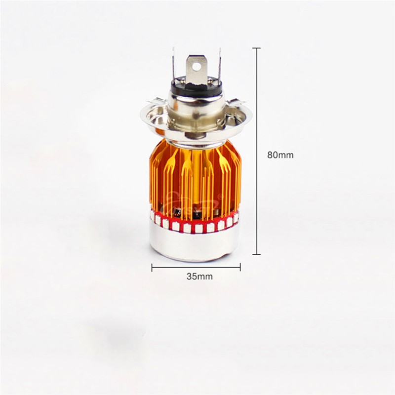 Đèn tròn H4 LED DRL 900LM cho xe mô tô