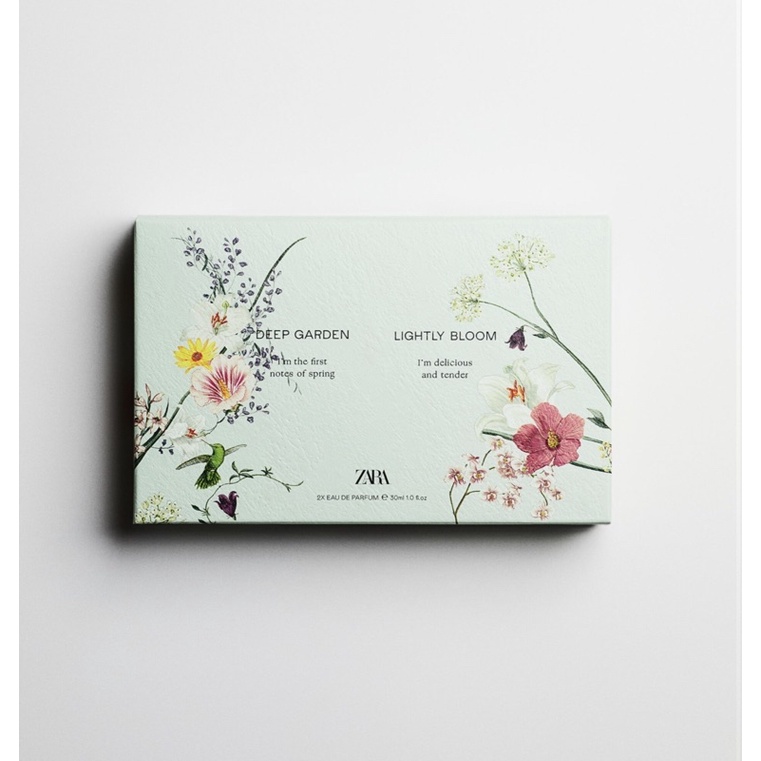 NƯỚC HOA NỮ ZARA DEEP GARDEN & LIGHTLY BLOOM