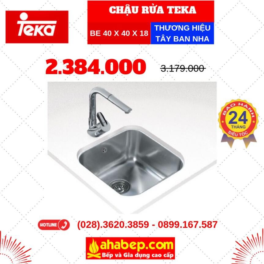 CHẬU RỬA INOX TEKA BE 40.40
