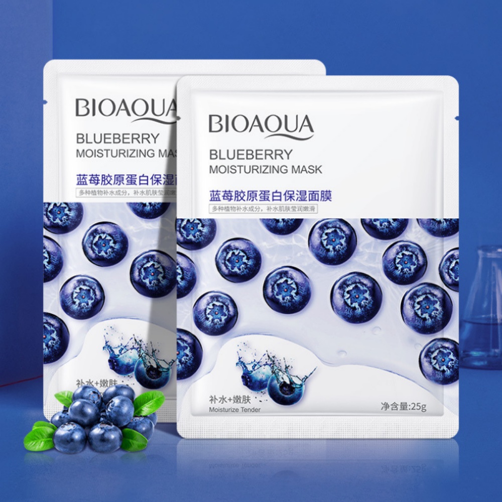 Mặt Nạ Giấy Trái Cây Dưỡng Ẩm Trắng Da Giá Rẻ BIOAQUA Giúp Làn Da Trắng Sáng Mịn Màng 25g | BigBuy360 - bigbuy360.vn