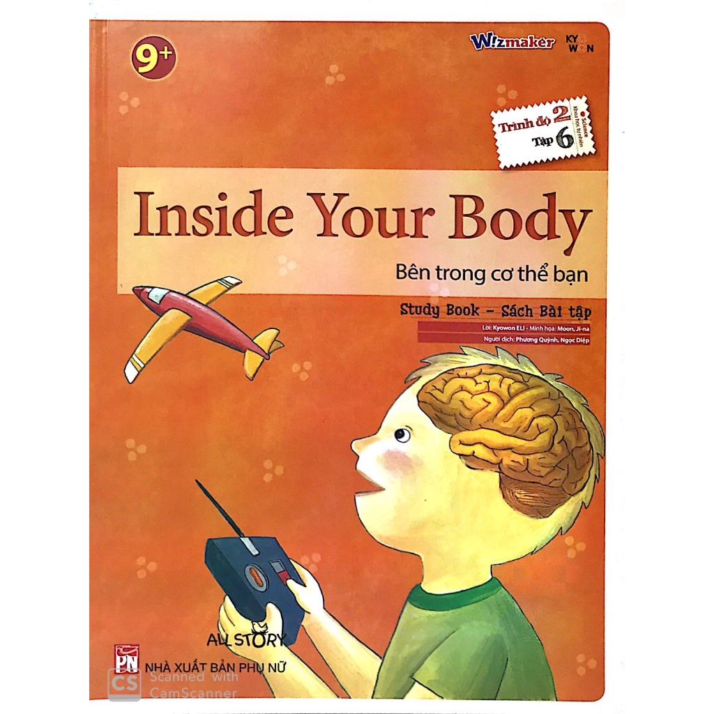 Sách - All Story - Inside Your Body - Bên Trong Cơ Thể Bạn - Trình Độ 2 (Tập 6)
