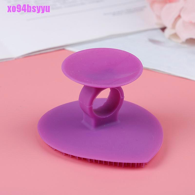 Miếng Rửa Mặt Silicone Tẩy Tế Bào Chết Làm Sạch Mụn Đầu Đen Xo94Bsyu