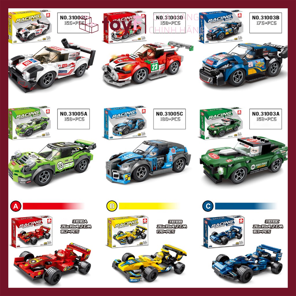 Đồ Chơi Lego Xe Đua F1 Size To Cực Nhiều Chi Tiết Chính Hãng - ToyF