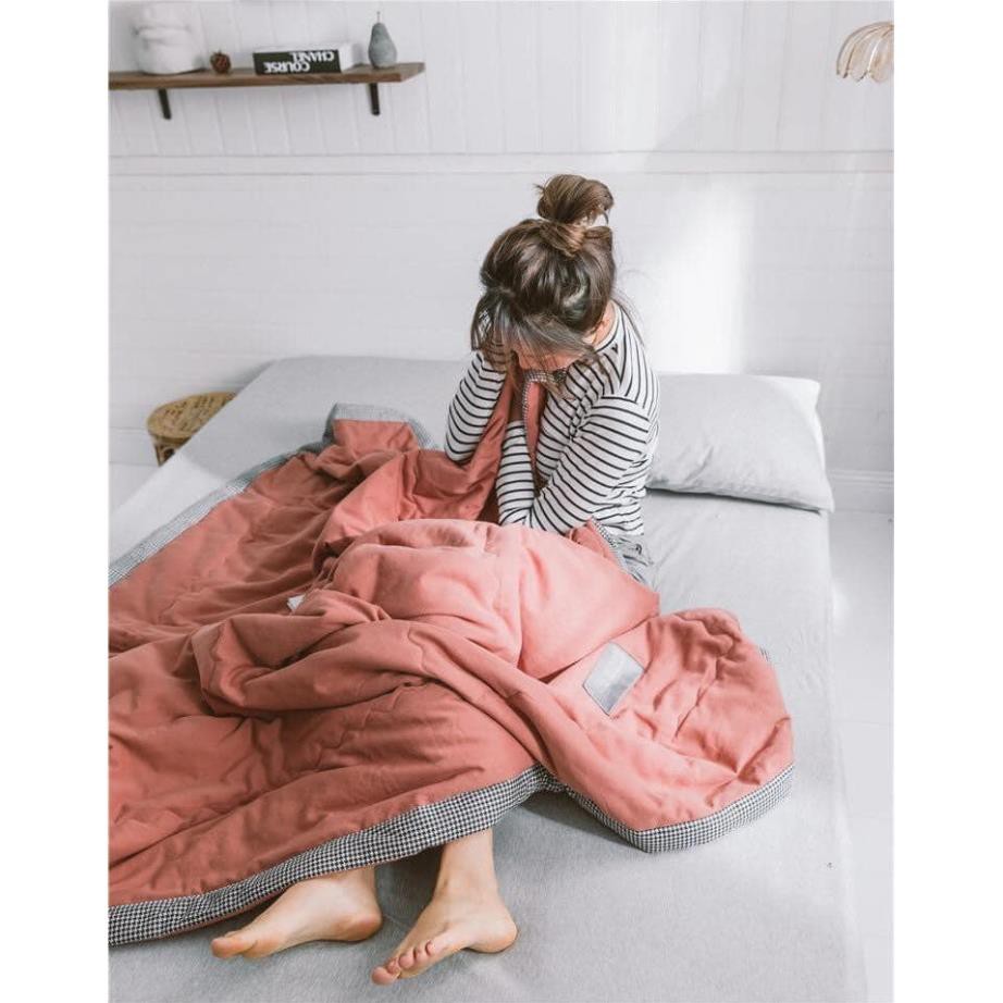 Chăn Hè Zara Viền Kẻ Mẫu Mới