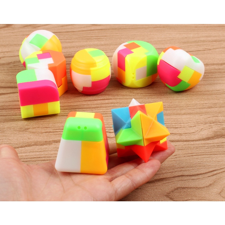 Đồ Chơi Mở Khóa Khổng Minh Bằng Nhựa Cho Bé Và Người Lớn