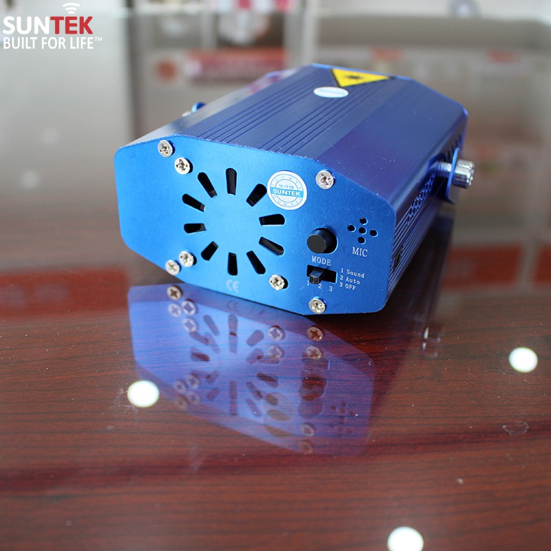 Đèn Laser Chiếu Vũ Trường Mini Cảm Biến Âm Thanh SUNTEK EMS-05 - Bảo hành chính hãng 12 tháng