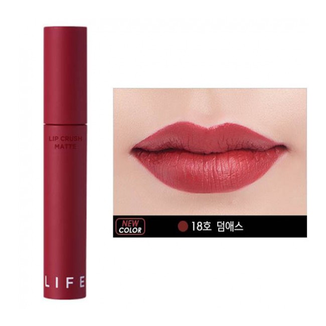 Son Lì It’s Skin Life Color No.18  Lip Crush Matte