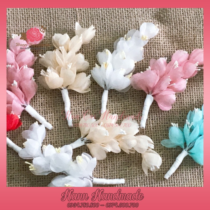 🌺 Hoa cài handmade 🌺 Hoa cài áo váy cao cấp giá sỉ, hoa trà lớn kiểu cài hoa có ghim, có trâm cài - hann.com.vn