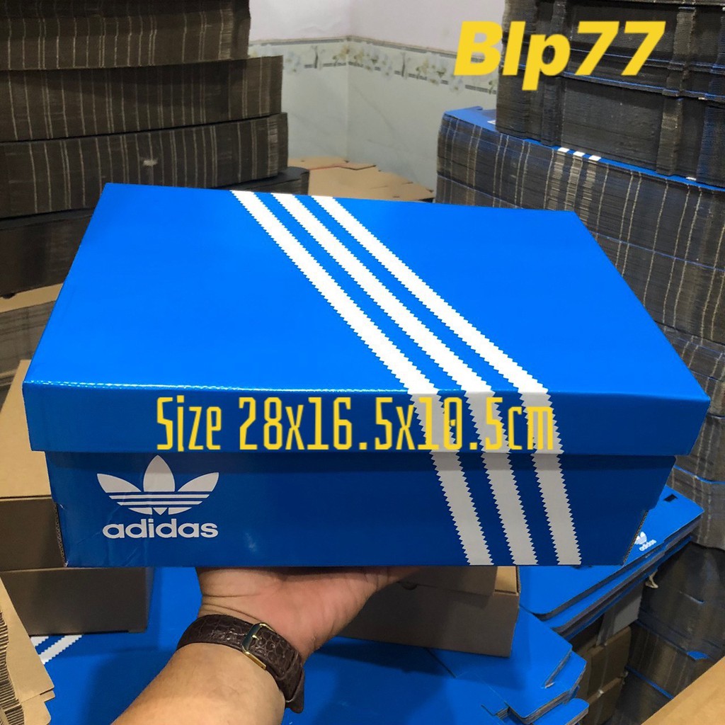 20 HỘP ĐỰNG GIÀY ADIDAS SIZE 28X18.5X10,5CM CHÍNH HÃNG